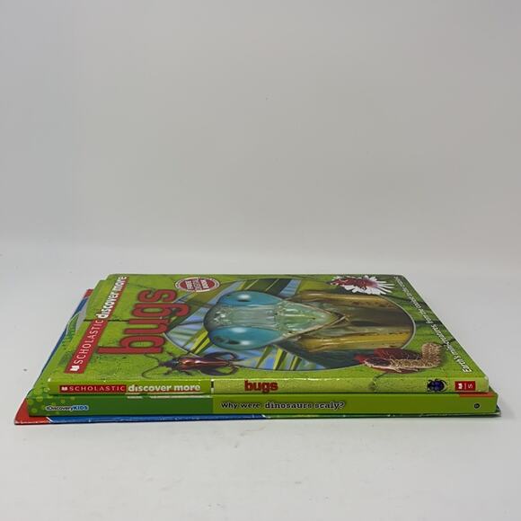 Bundle of 3 Bugs & Dinosaurs Childrens Books - Picture 2 of 11
